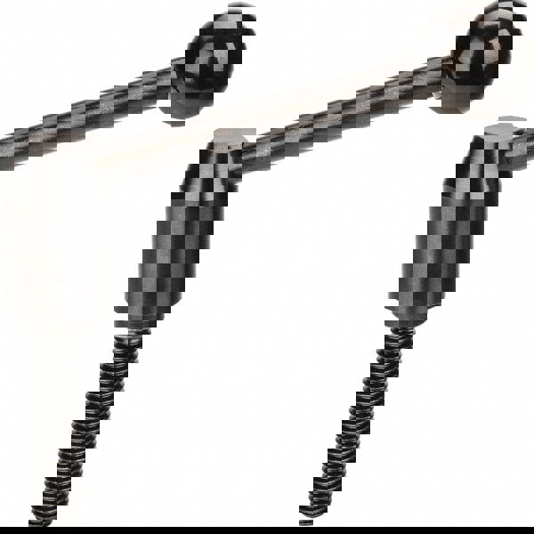 Inch Size Threaded Stud Adjustable Clamping Handle: 5/8-11 Thread, Steel